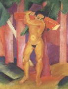 Woodcutter (mk34) Franz Marc